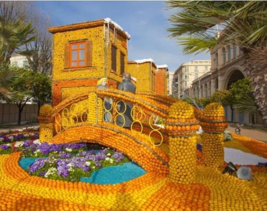Magnifique T2 Proche Mer Et Ville Refait A Neuf Avec Terrasse Menton Ngoại thất bức ảnh