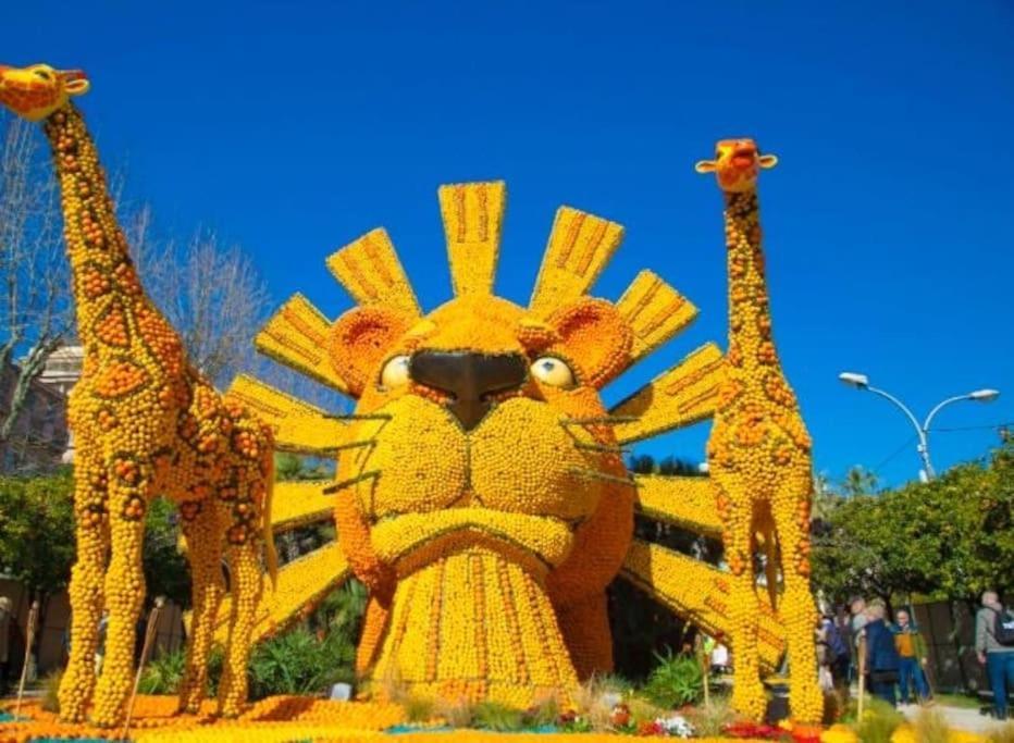 Magnifique T2 Proche Mer Et Ville Refait A Neuf Avec Terrasse Menton Ngoại thất bức ảnh